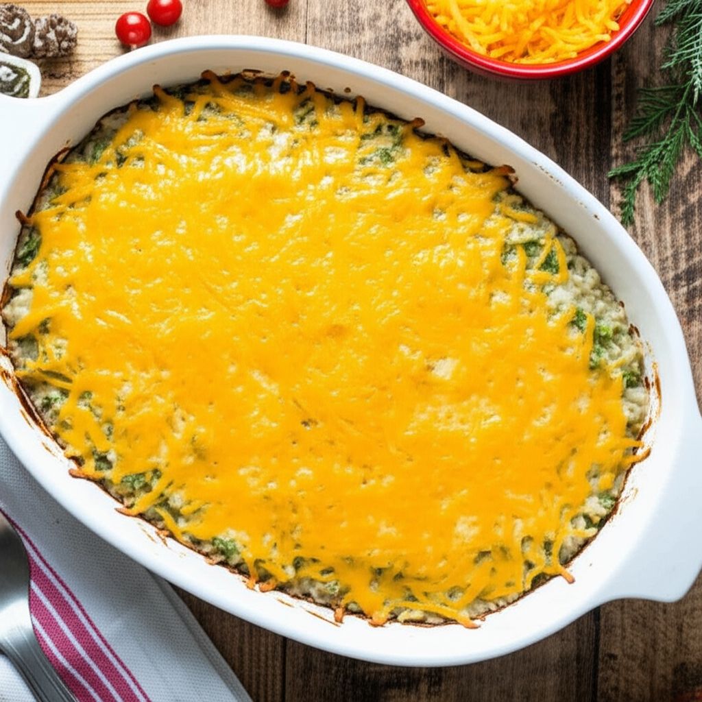 Green Chile and Rice Casserole