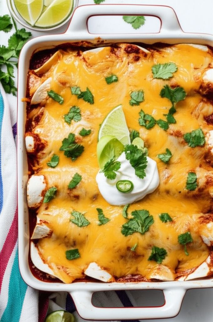 Green Sauce Enchiladas