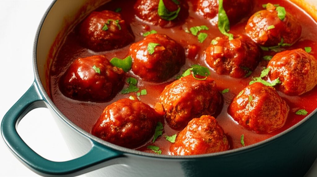 Homemade BBQ Meatballs