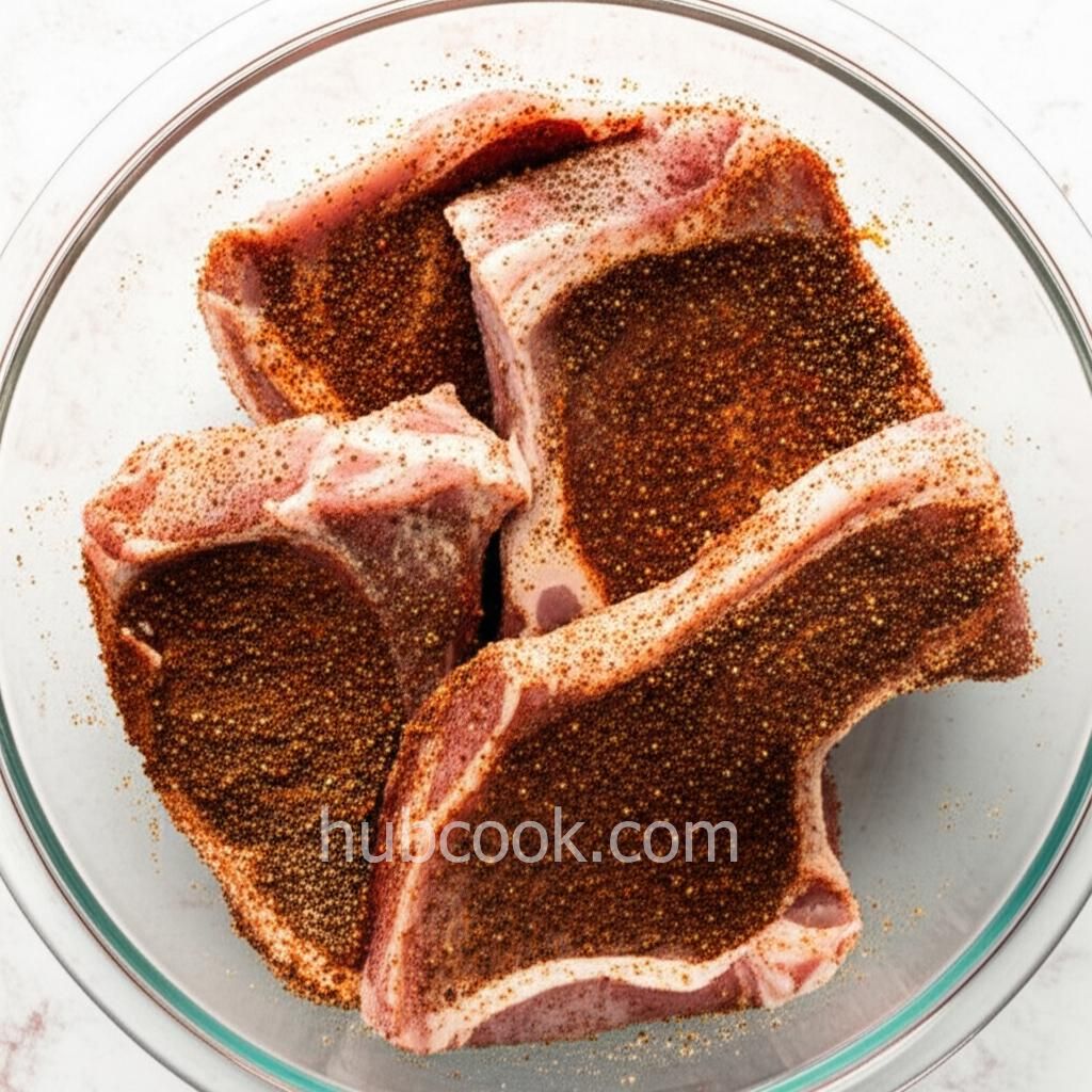Honey Mustard Dream Delight Pork Chops