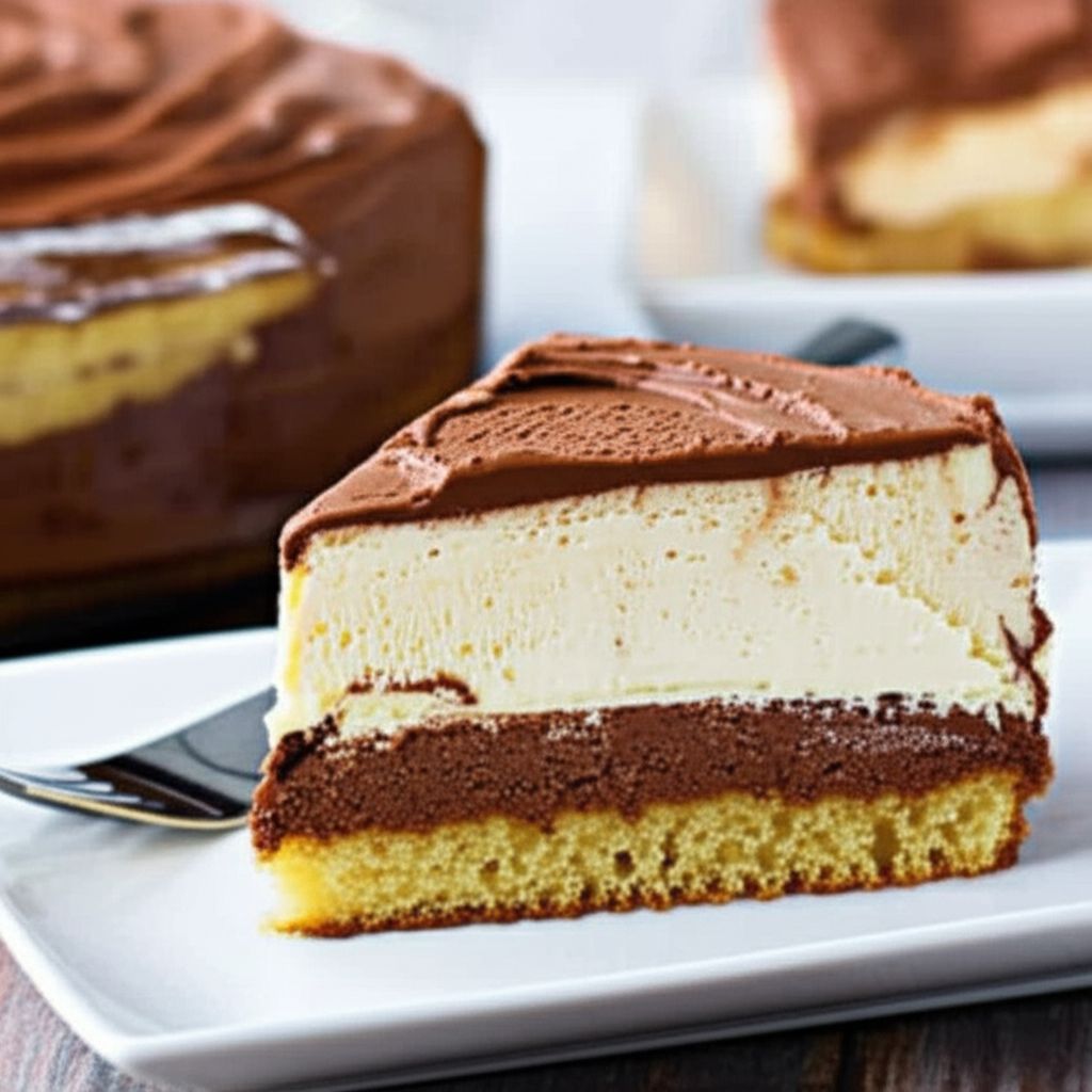 Ice Cream Tiramisu Cake
