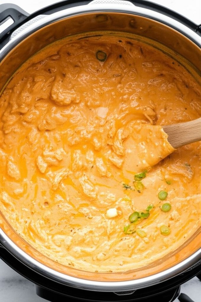 Instant Pot Buffalo Chicken Dip