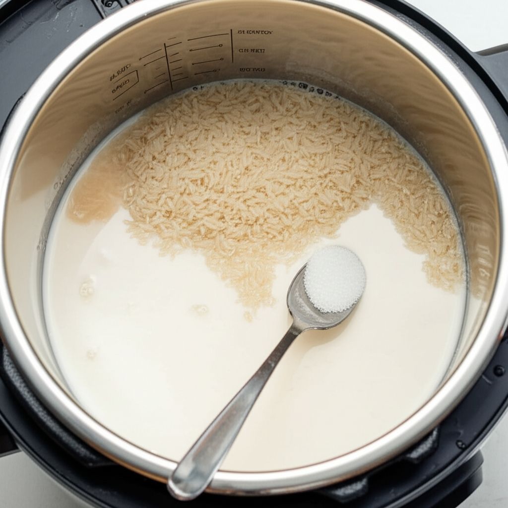 Instant Pot Vegan Rice Pudding