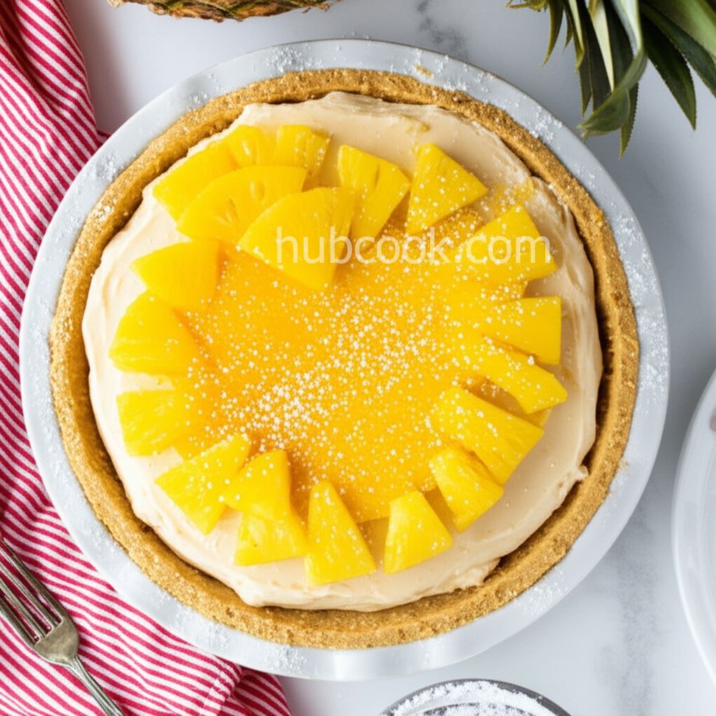 Jim's Pineapple Cheese Pie