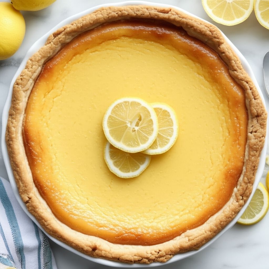 Lemon Chess Pie I