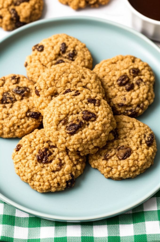 Low Sugar Oatmeal Raisin Cookie