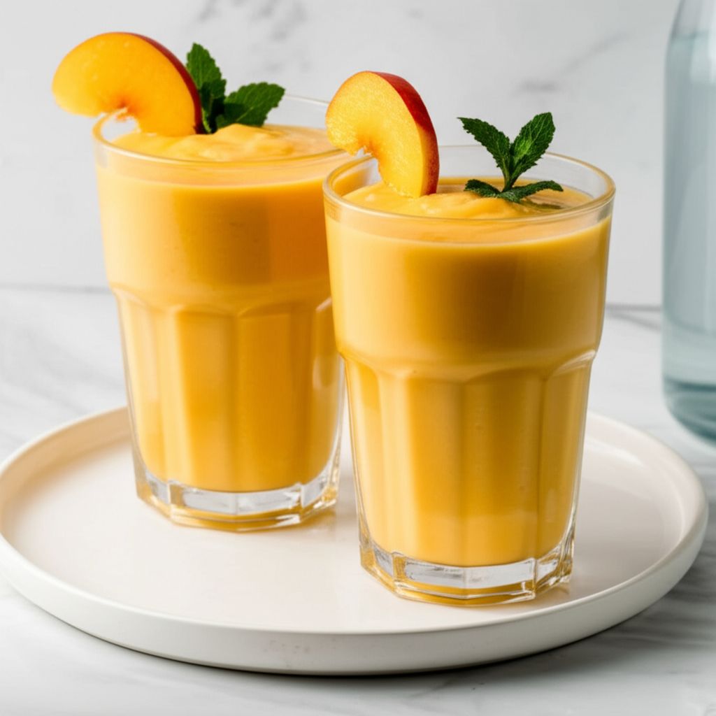 Mango-Peach Smoothie