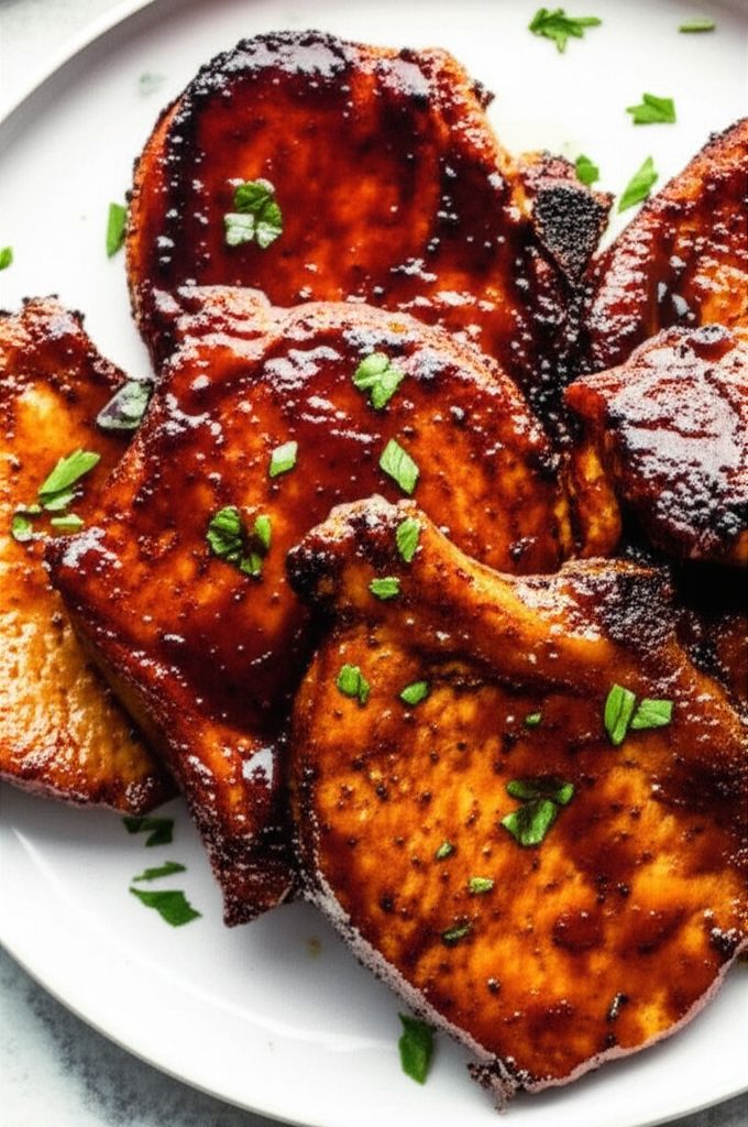 Marinated Baked Pork Chops