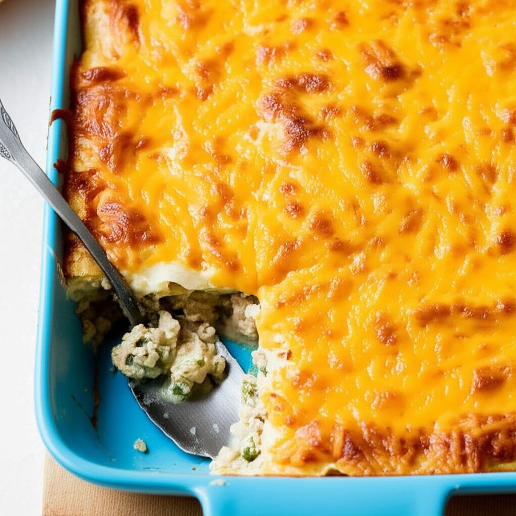Mexican Casserole with Tortillas