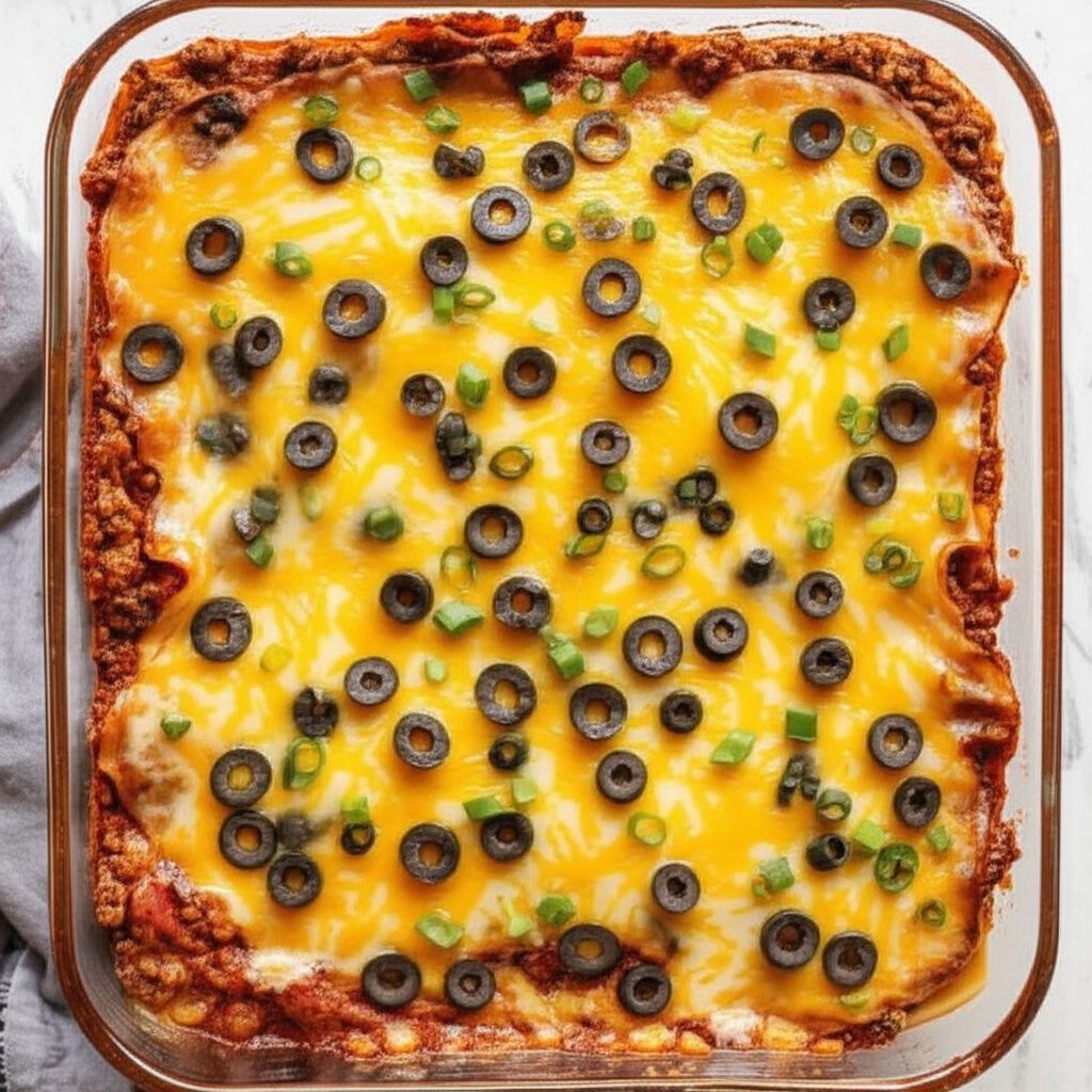 Mexican Lasagna with Noodles