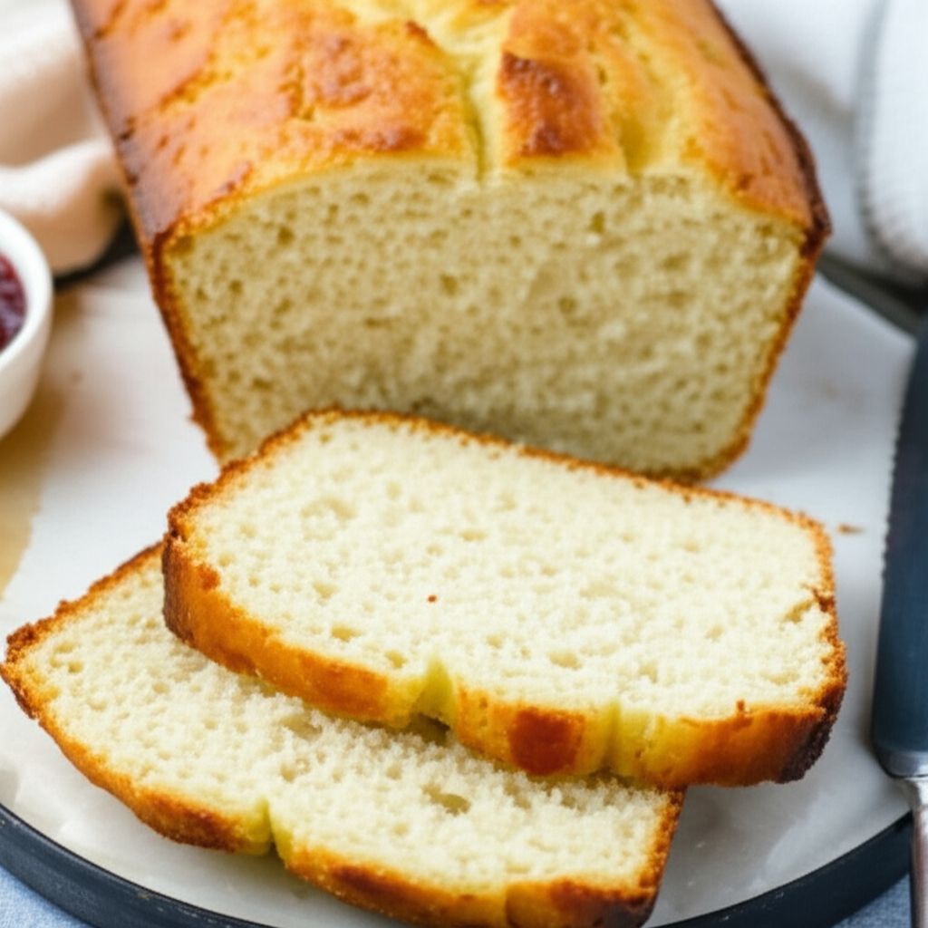 No-Knead English Muffin Loaves