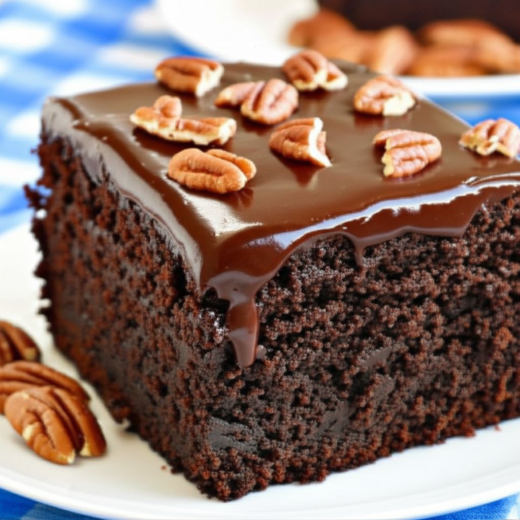 Old Fashioned Chocolate Cake