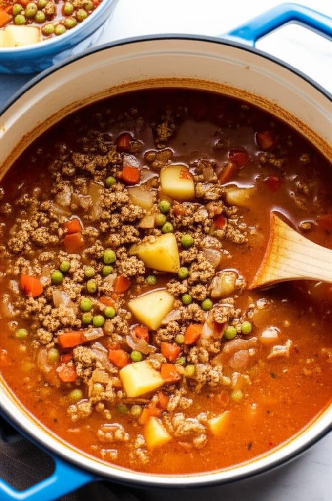 Old-Fashioned Hamburger Stew