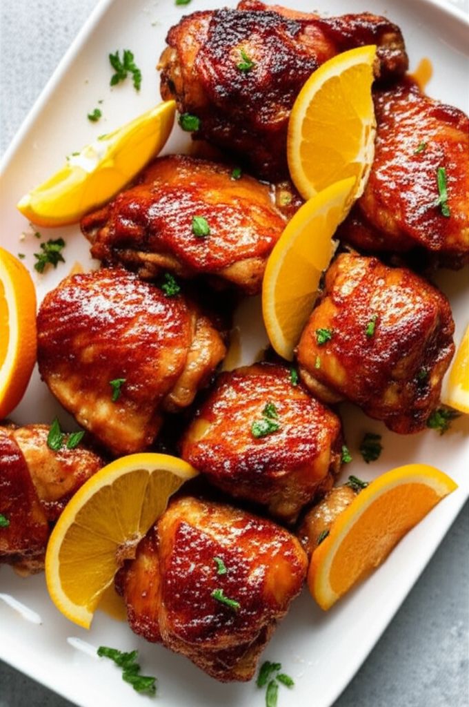 Orange Honey Garlic Chicken