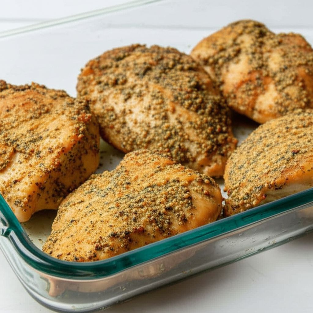 Oven Baked Herb Chicken