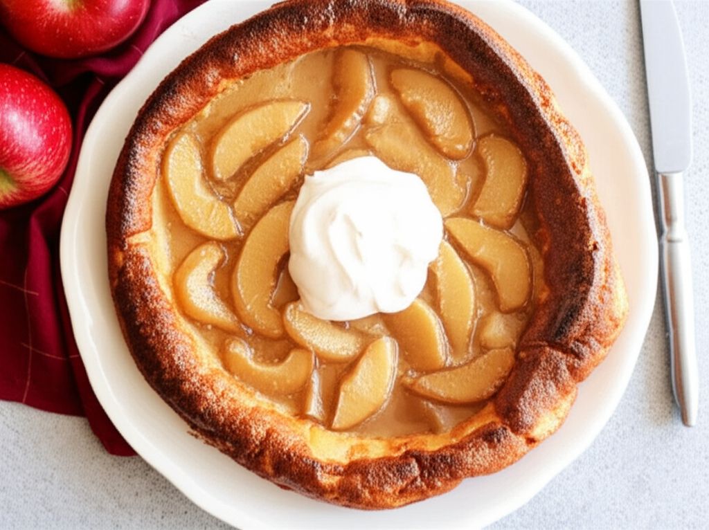 Oven Pancake with Apples