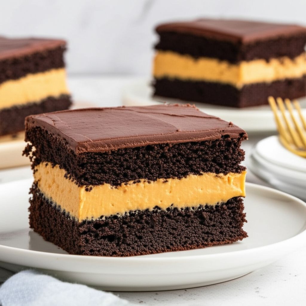 Peanut Butter Fudge Cake