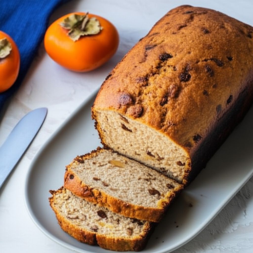Persimmon Raisin Yeast Bread