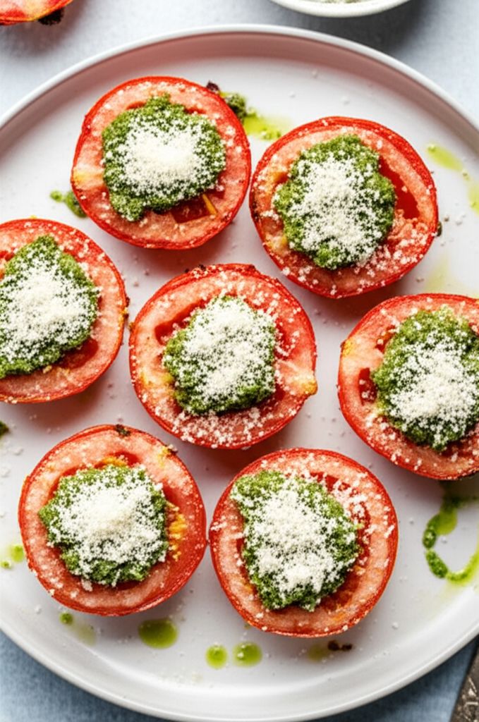 Pesto Tomatoes