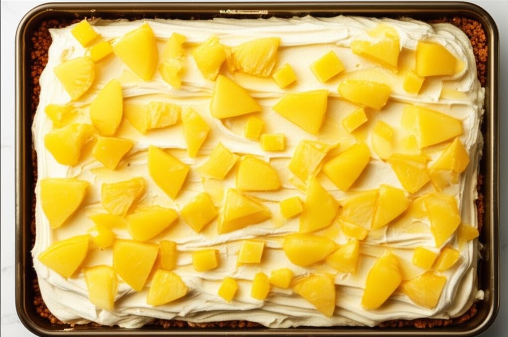 Pineapple Pretzel Salad