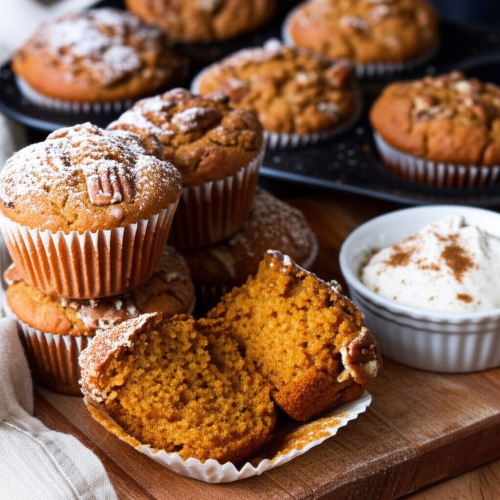 Pumpkin Nut Muffins