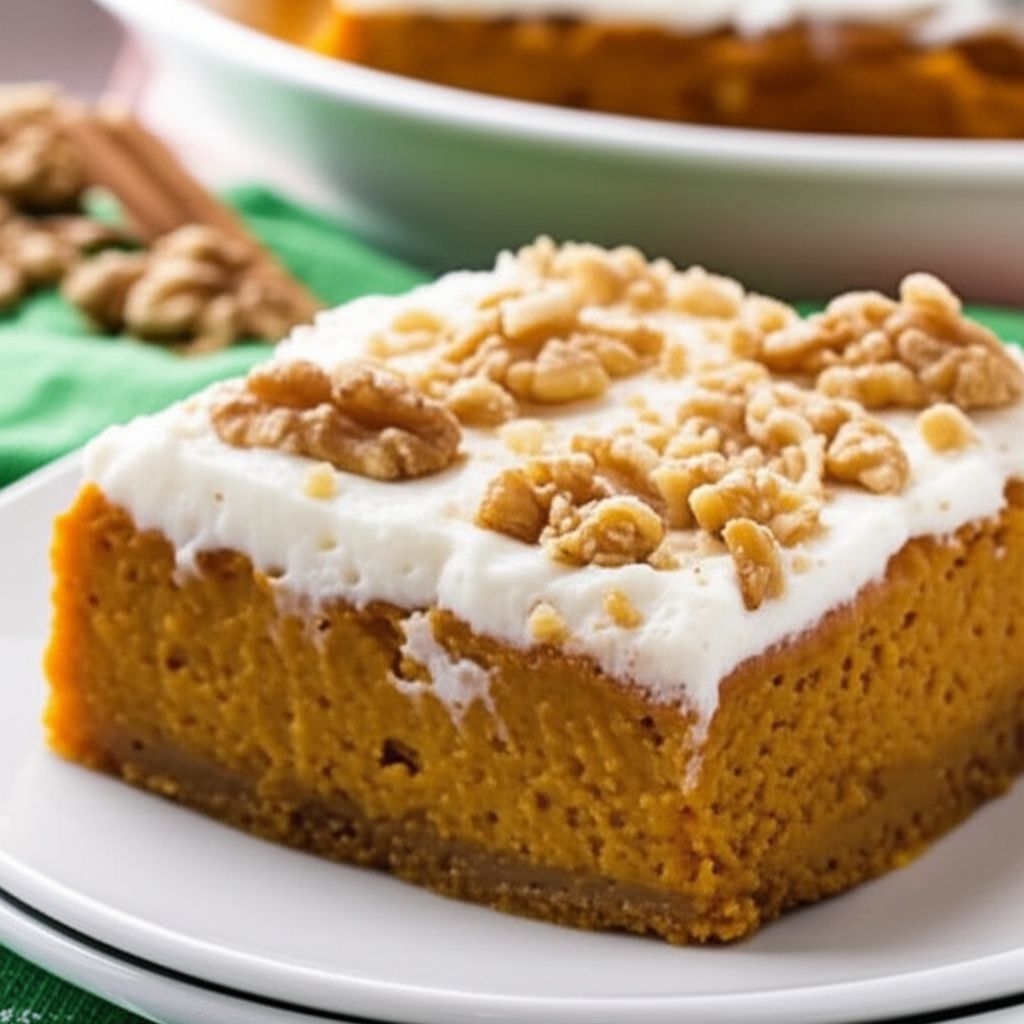Pumpkin Walnut Cake