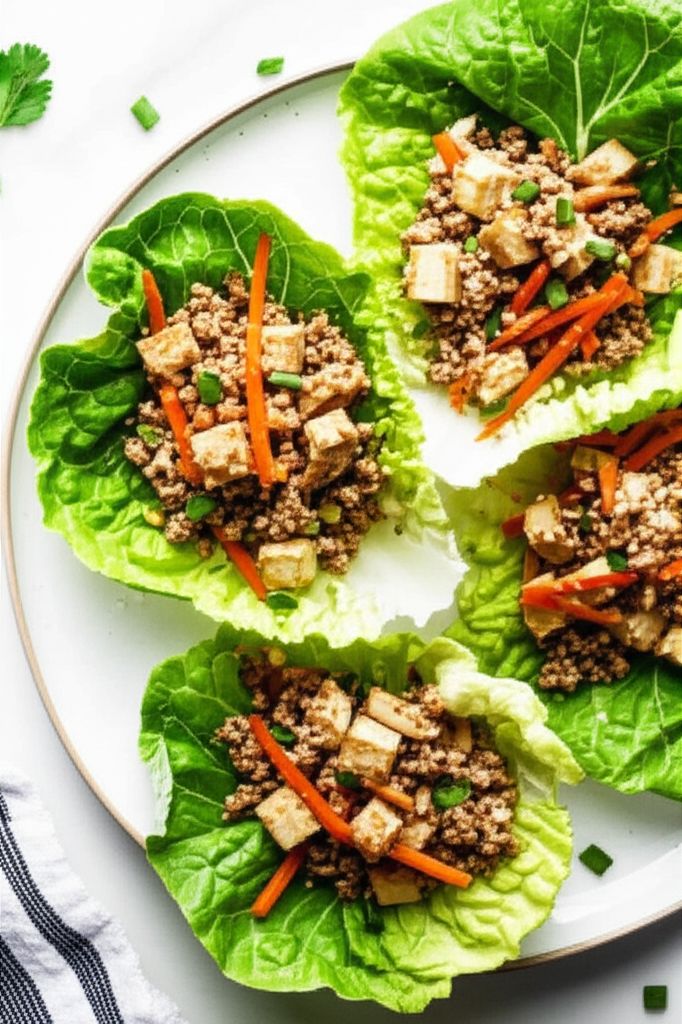 Quick Asian Lettuce Wraps