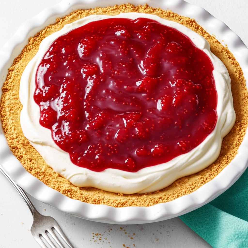 Raspberry Cream Pie