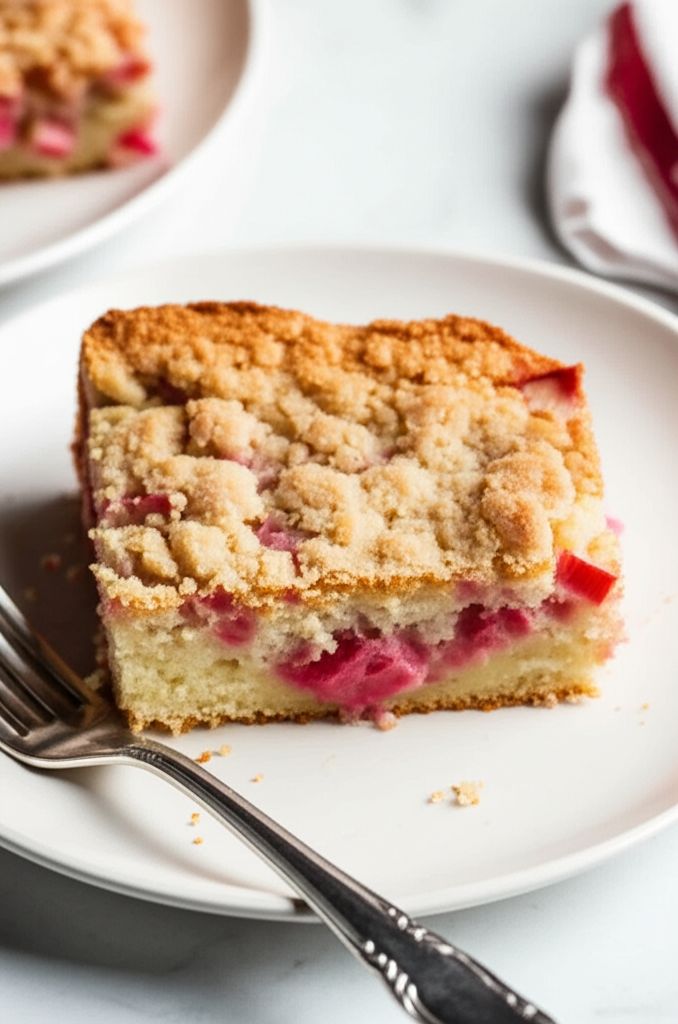 Rhubarb Cake III