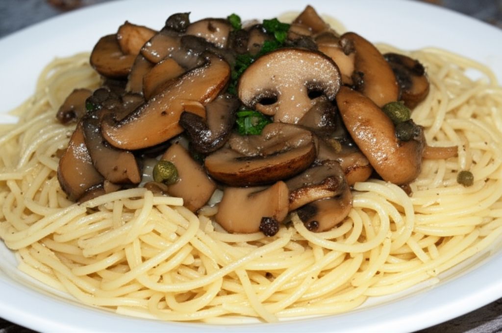 Shiitake Scallopine