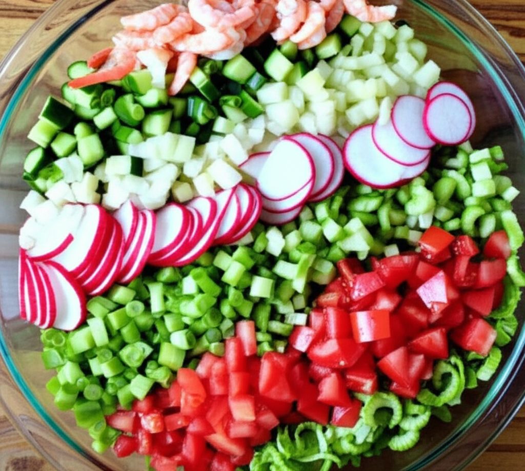 Shrimp Garden Salad