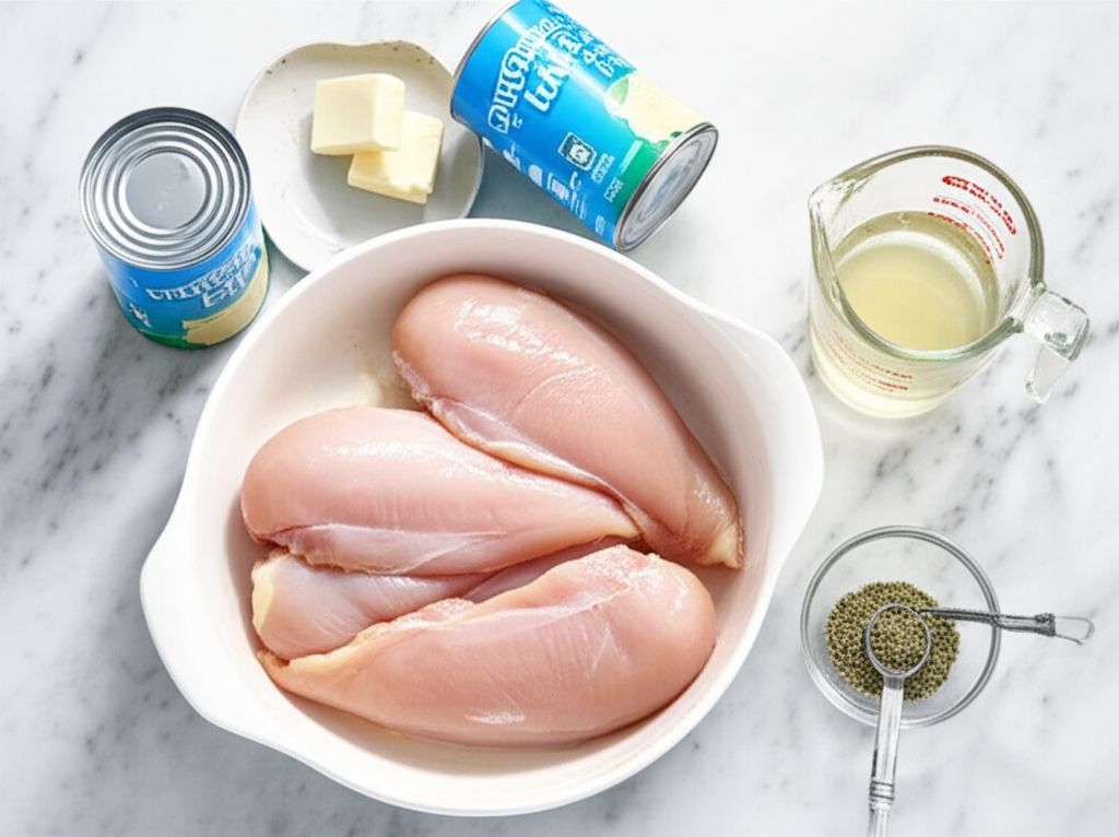 Slow Cooker Creamy Chicken and Dumplings