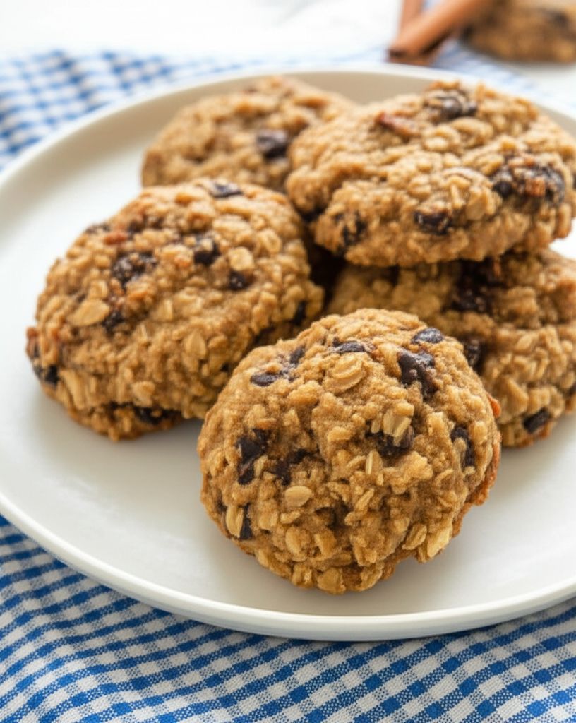 Soft Oatmeal Raisin Cookies