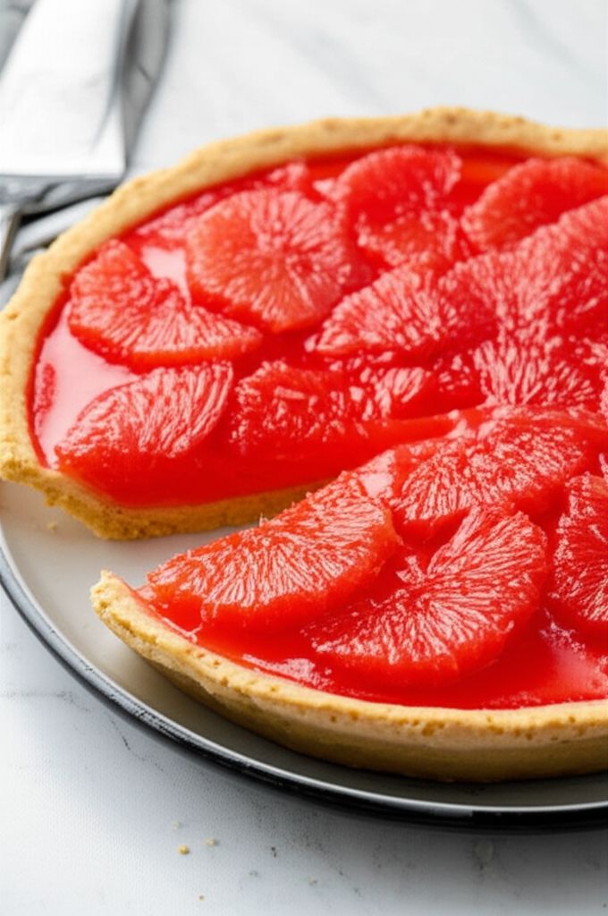 Sparkling Grapefruit Pie