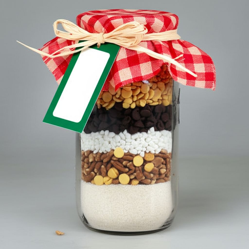 Special Butterscotch Chip Cookies in a Jar