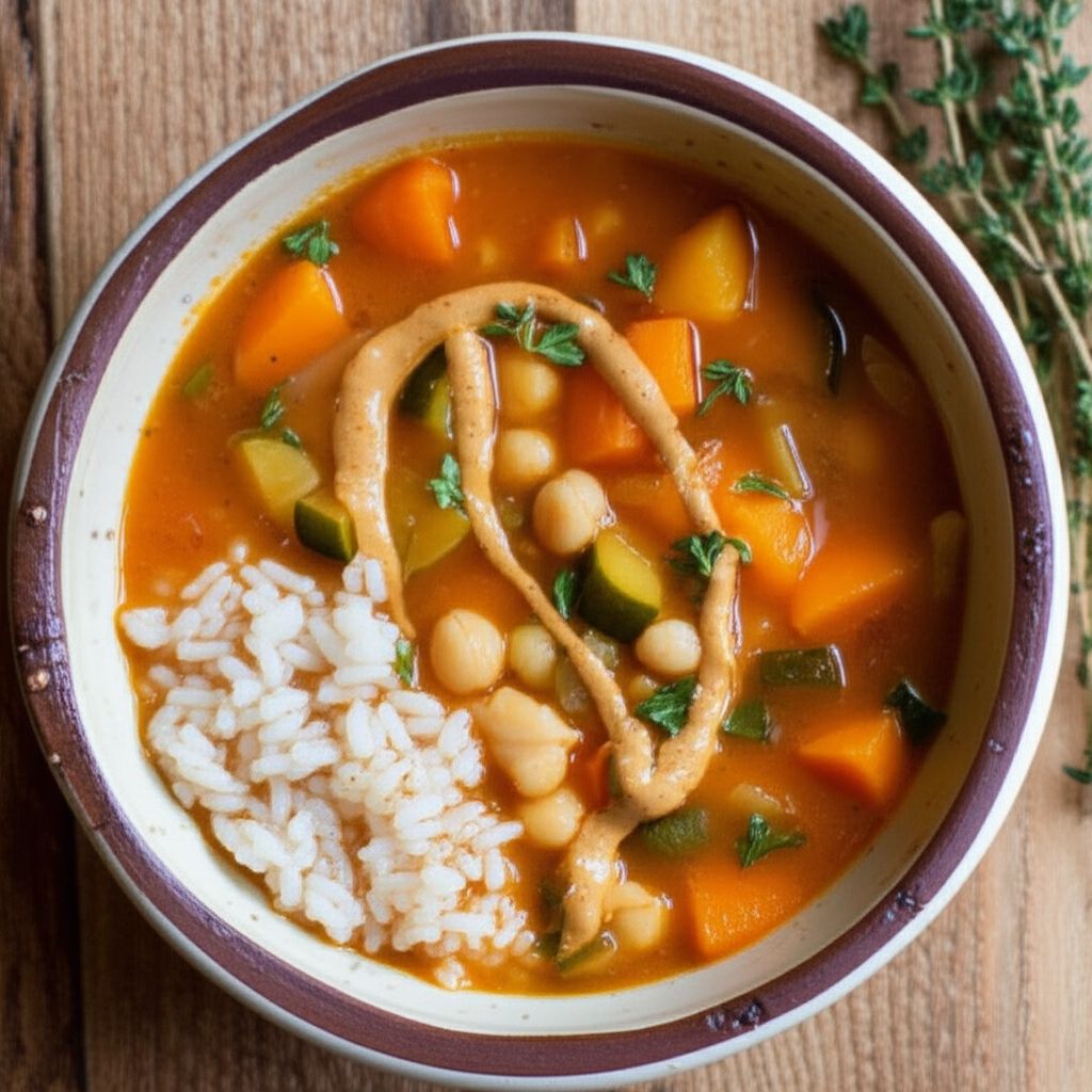 Spicy African Yam Soup