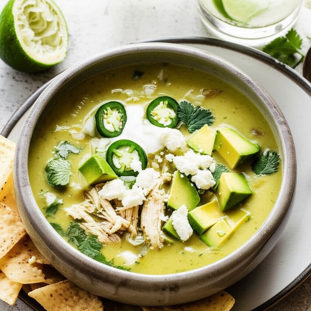 Spicy Lime Avocado Soup
