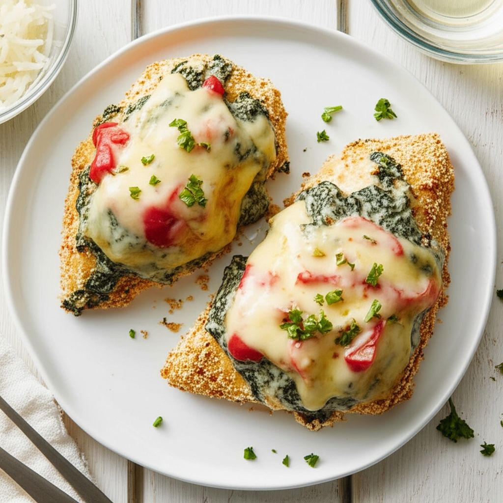 Spinach Chicken Parmesan