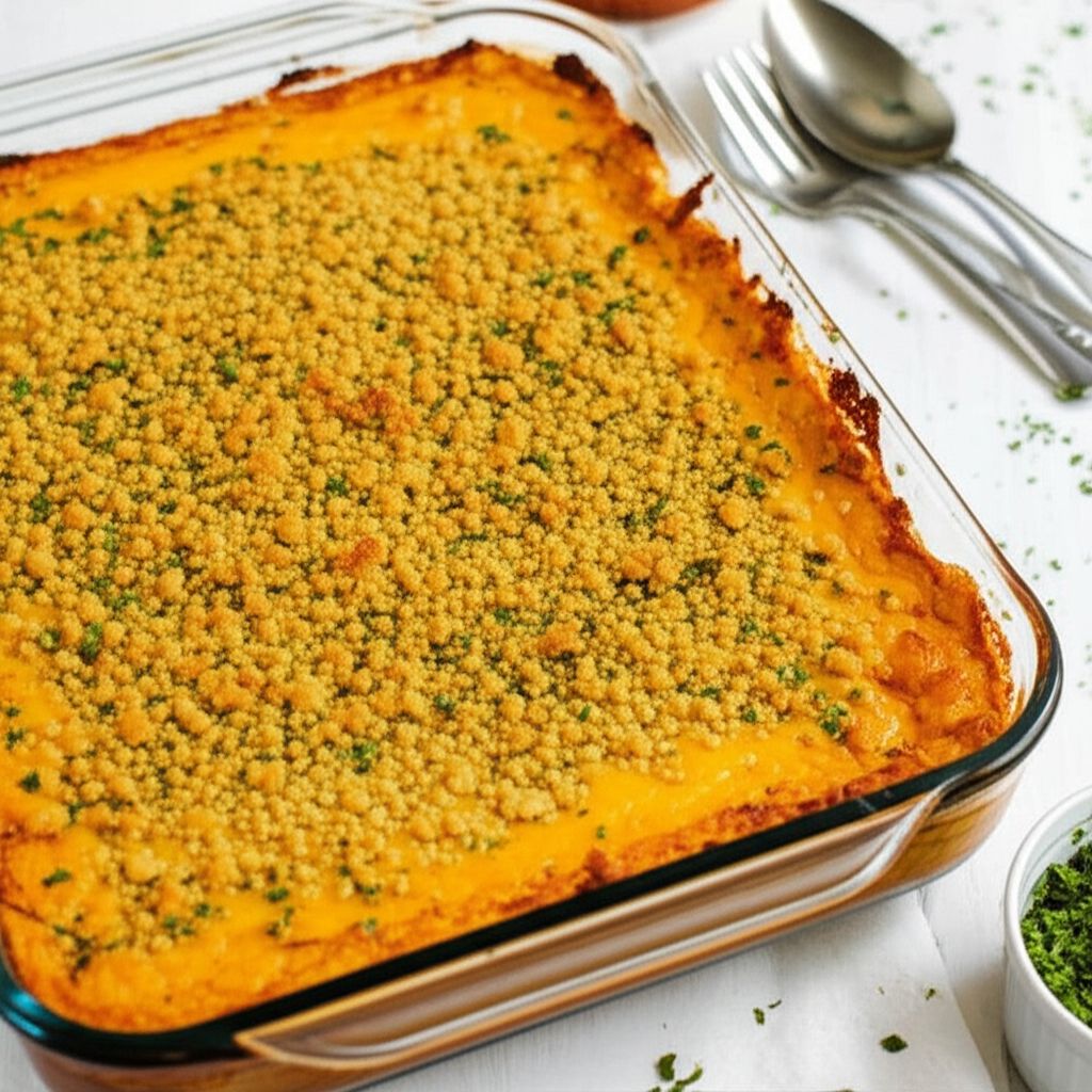Squash Casserole with Cream of Chicken Soup