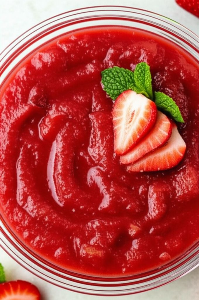 Strawberry Rhubarb Sauce