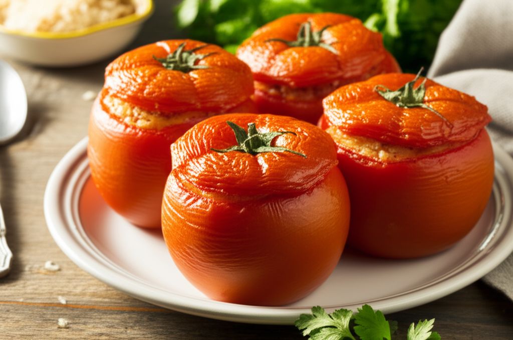 Stuffed and Baked Tomatoes