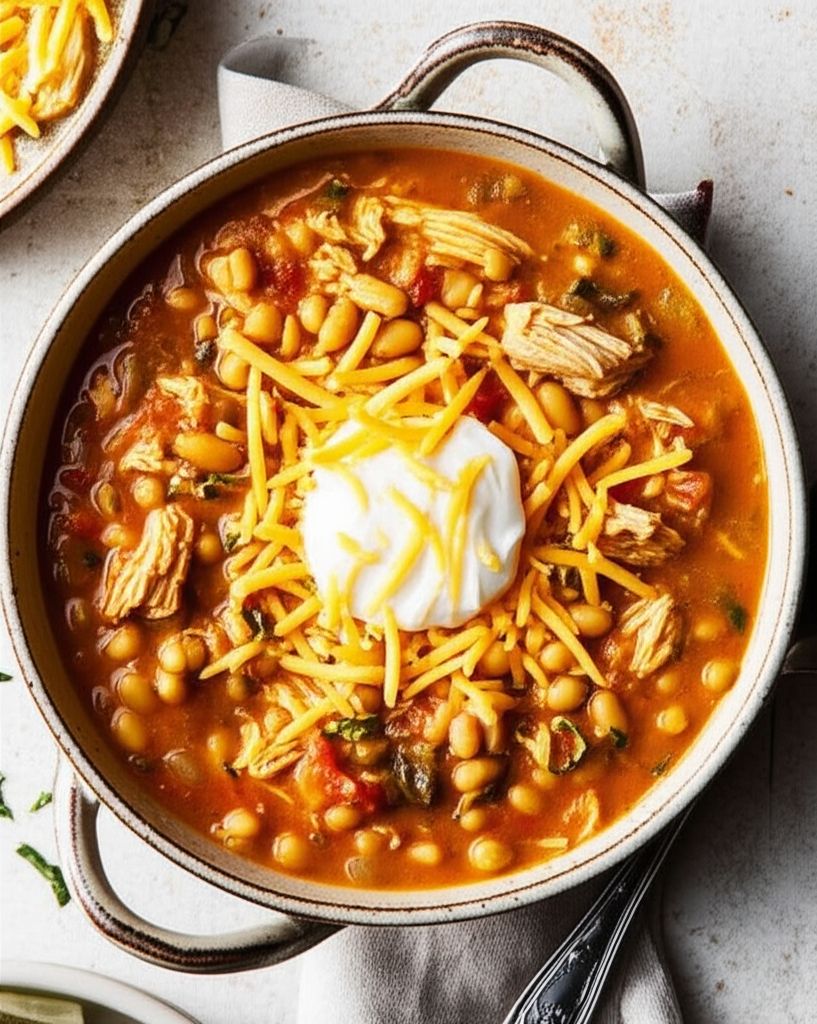 Super Easy Chicken Chili