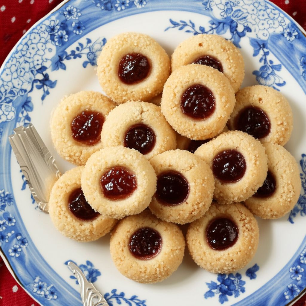 Swedish Jam Cookies