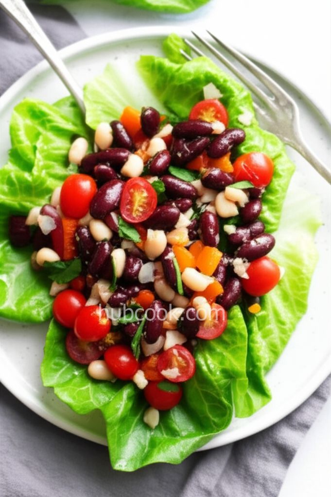 Sweet Pepper Balsamic Bean Salad