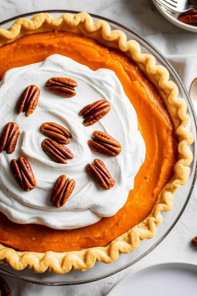 Sweet Potato Pie with Pecans