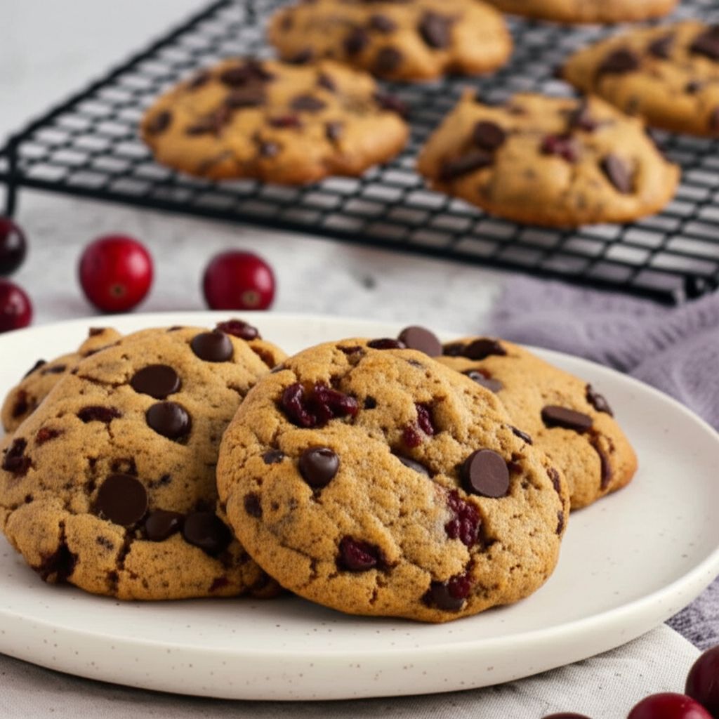 Very Cranberry Chocolate Chip Cookies