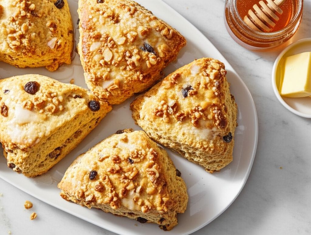 Walnut Raisin Scones
