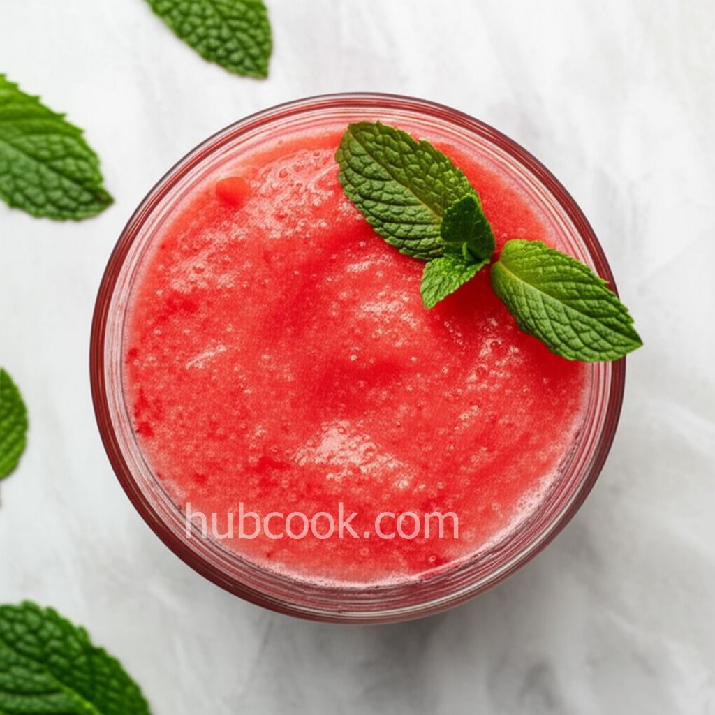 Watermelon and Bell Pepper Slush