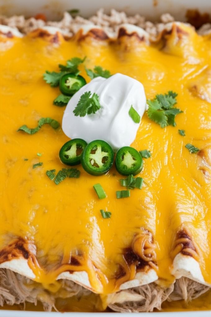 Whit's Chicken Enchiladas