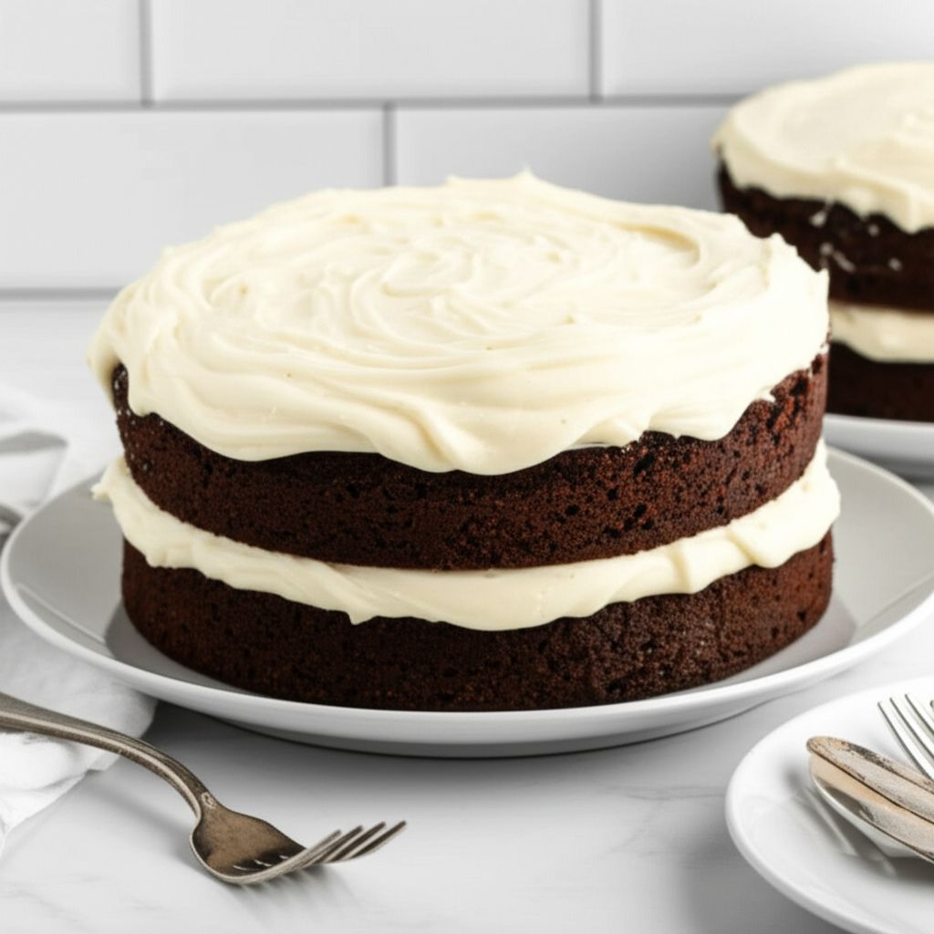 White Chocolate Cream Cake